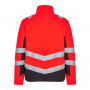 Blouson Ripstop Safety haute-visibilité - Derrière - Rouge