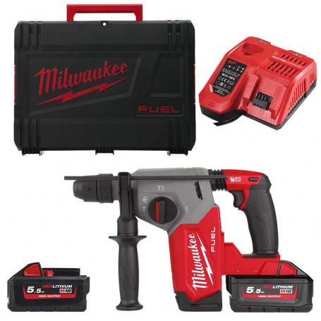 Perforateur SDS-PLUS 26 MM MILWAUKEE M18 FHX-552X