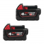 Coffret meuleuse d'angle 125 MM MILWAUKEE M18 BLSAG125XPD-402X - Batteries