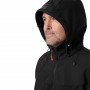 Veste de travail Softshell OXFORD HH® - Noir - Capuche