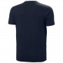 T-shirt manches courtes KENSINGTON HH - Bleu Arrière