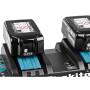 Chargeur rapide 2 batteries Makita DC18RD mise en avant