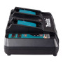 Chargeur rapide 2 batteries Makita DC18RD côté