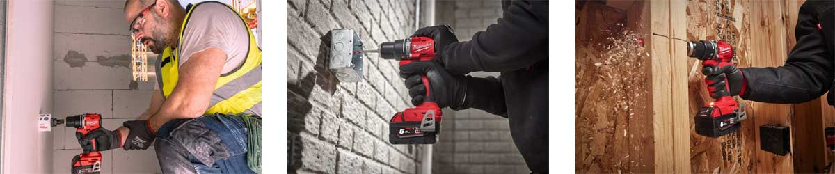 COFFRET PERCEUSE VISSEUSE MILWAUKEE M18 BLDDRC-502C